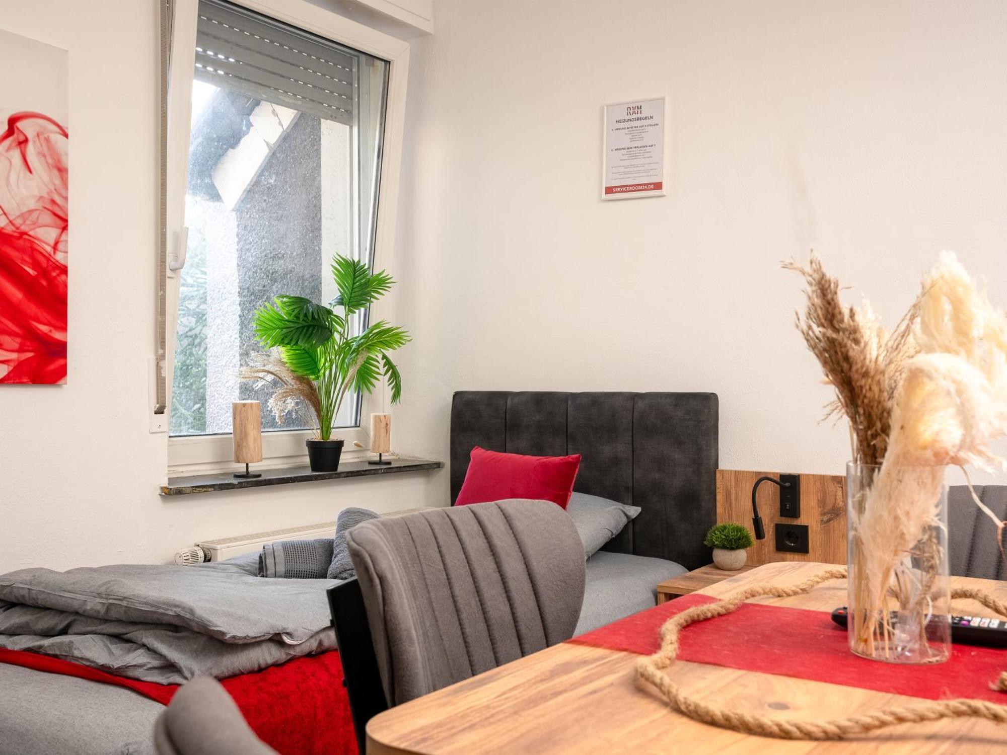 Serviceroom24 - Apartment 4 In Herten Wlan - Smart-Tv - 24-7 Check-In Und Kueche Dış mekan fotoğraf